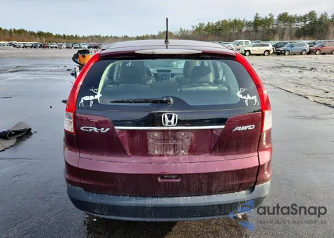 2013 Honda Cr-V Lx z USA, uszkodzony, nr VIN 5J6RM4H31DL010407